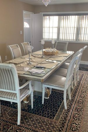 Luxurious Dining Area , Redesigned